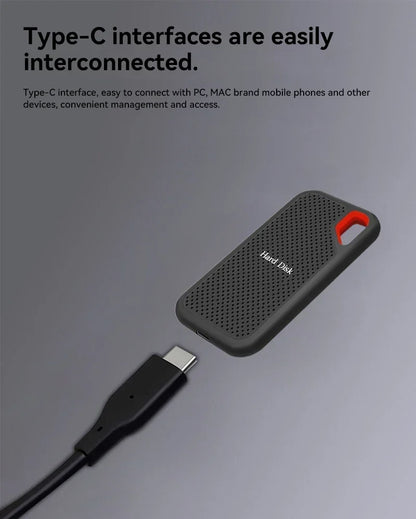 Lenovo Hard Disk External Mobile SSD E60 1TB 2TB 256TB USB 3.1