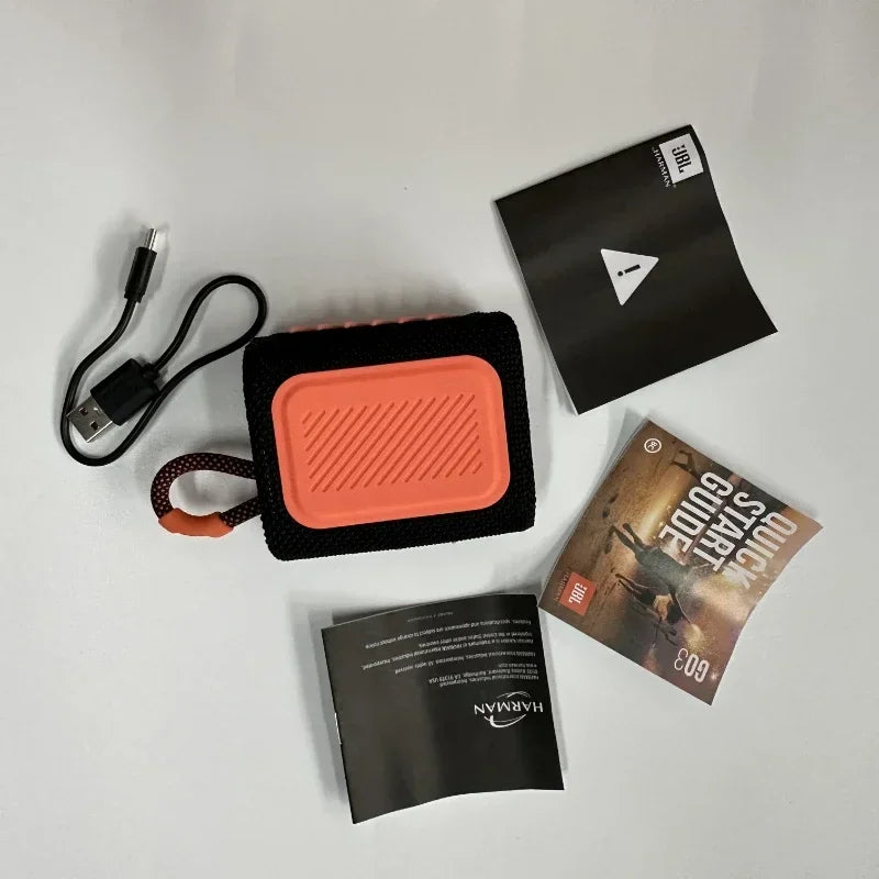 JBL Go3  Portable Waterproof Speaker - Original